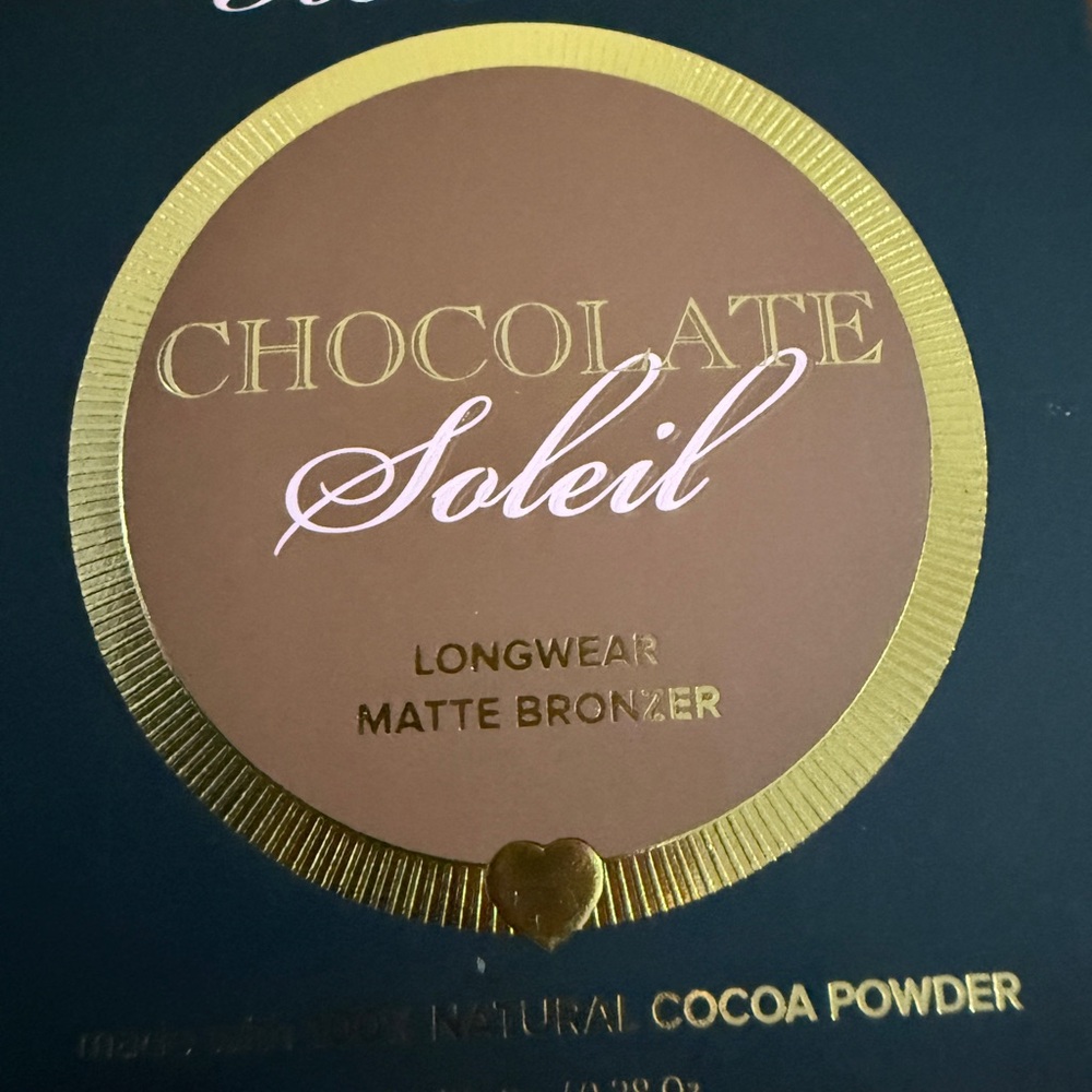 Too faced brand new chocolate bronzer